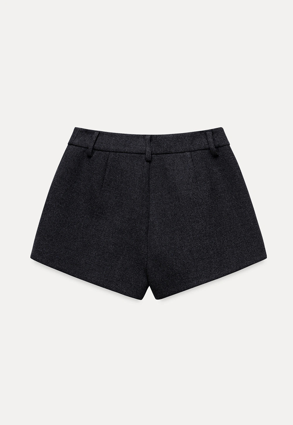 Women Elegant Pleated Shorts with Pockets High Waist