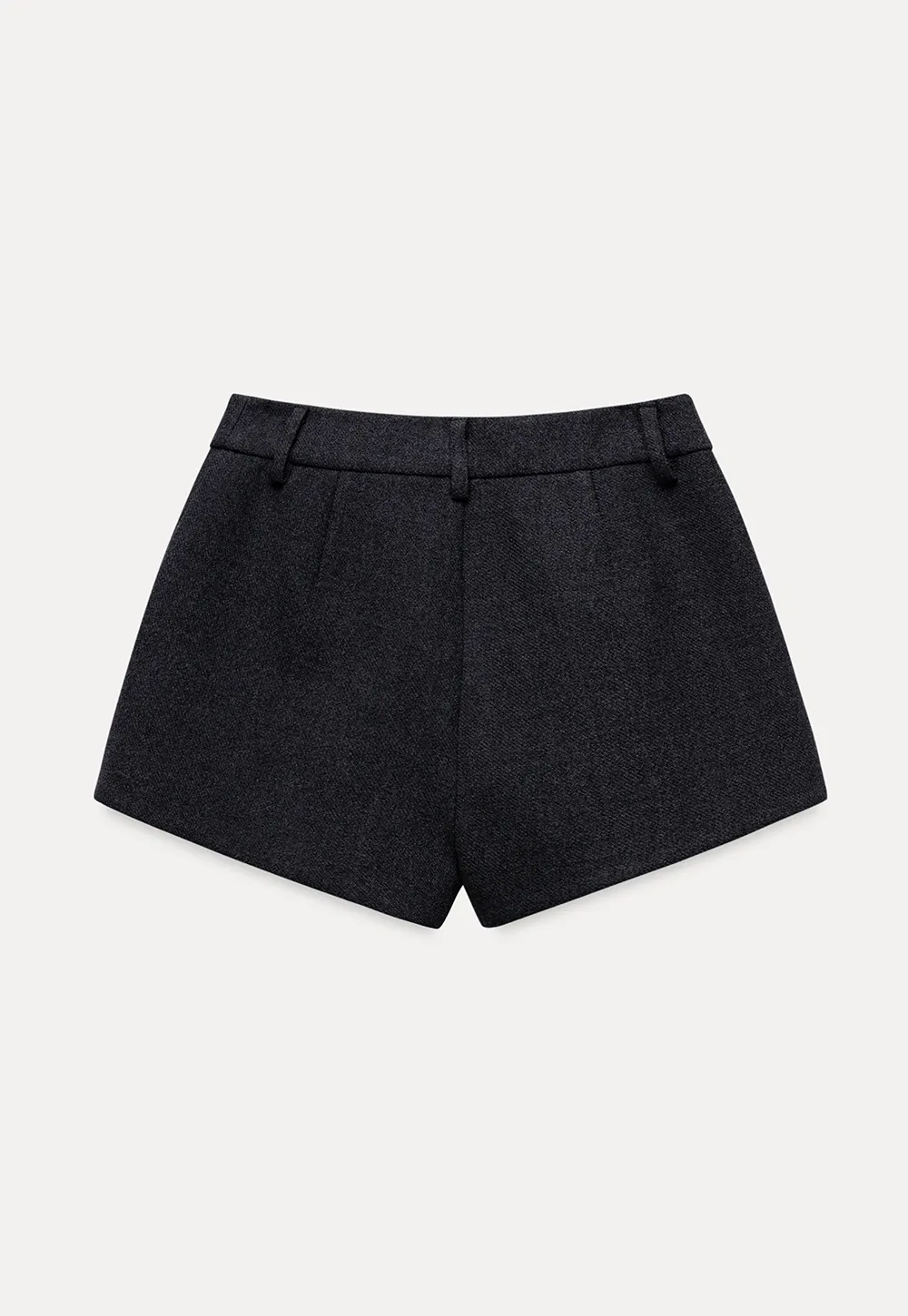 Women Elegant Pleated Shorts with Pockets High Waist