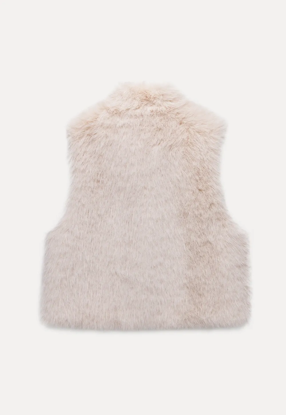 Women Faux Fur Vest Sleeveless