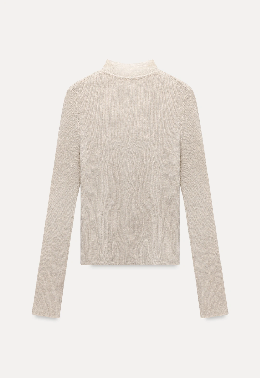 Women’s Ribbed Knit Turtleneck Sweater Top