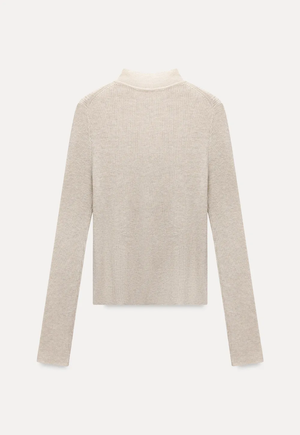 Women’s Ribbed Knit Turtleneck Sweater Top