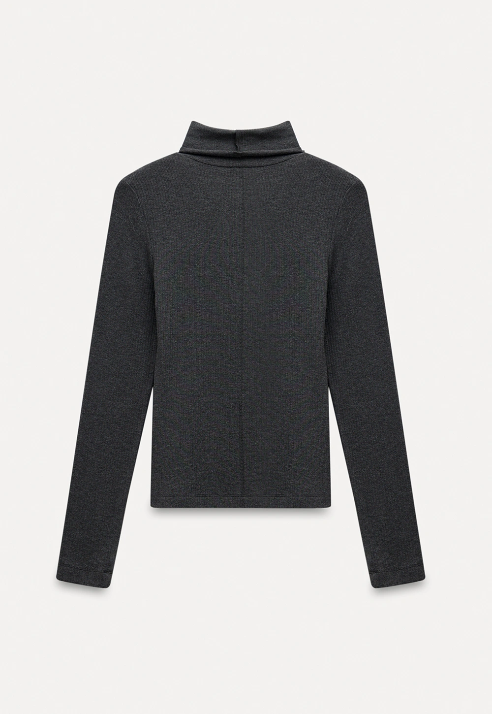 Women Soft Knit Turtleneck Slim Fit Shirt