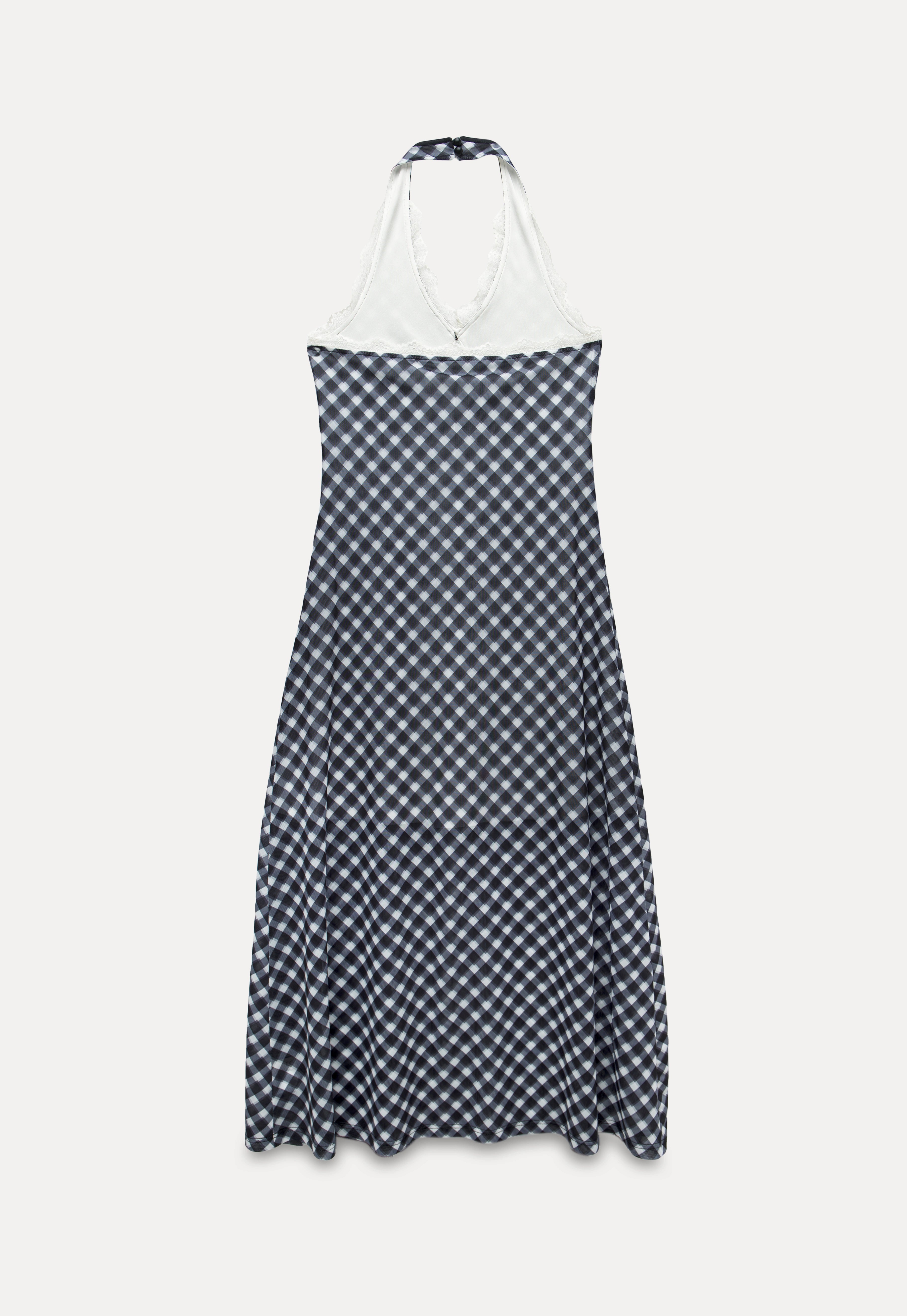 Halter Neck Midi Dress