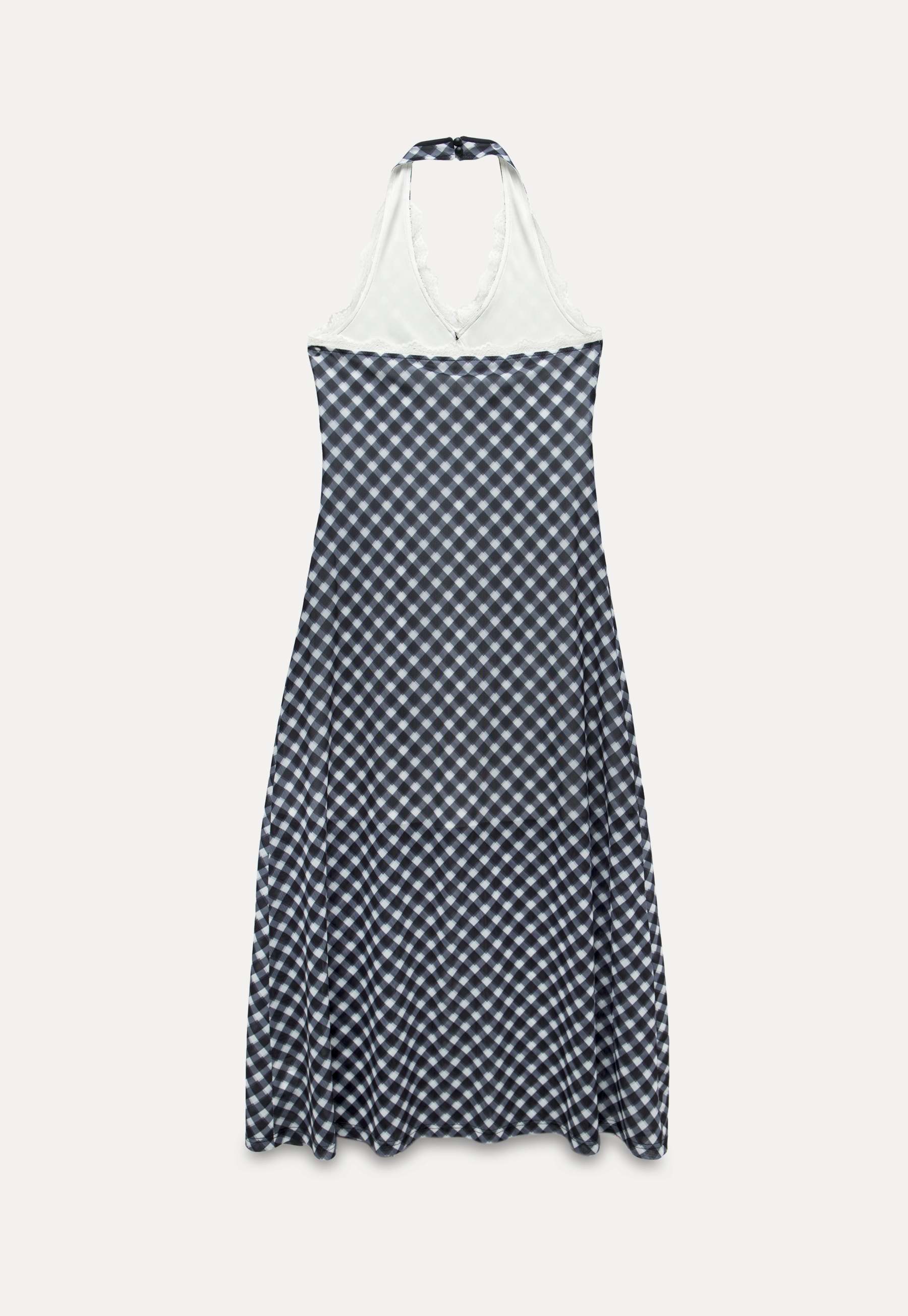 Halter Neck Midi Dress
