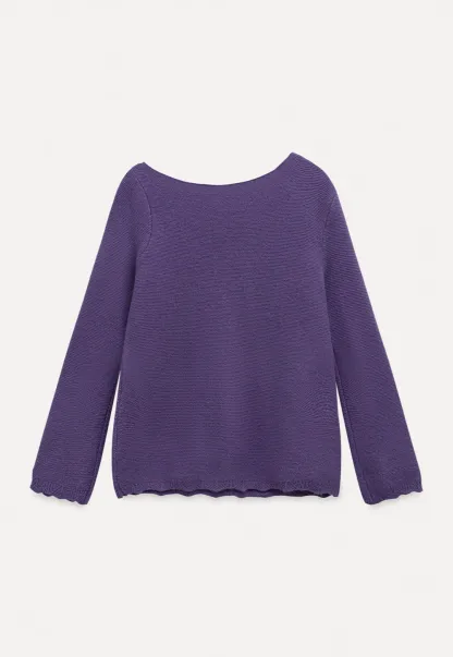 Women Off Shoulder Knit Sweater