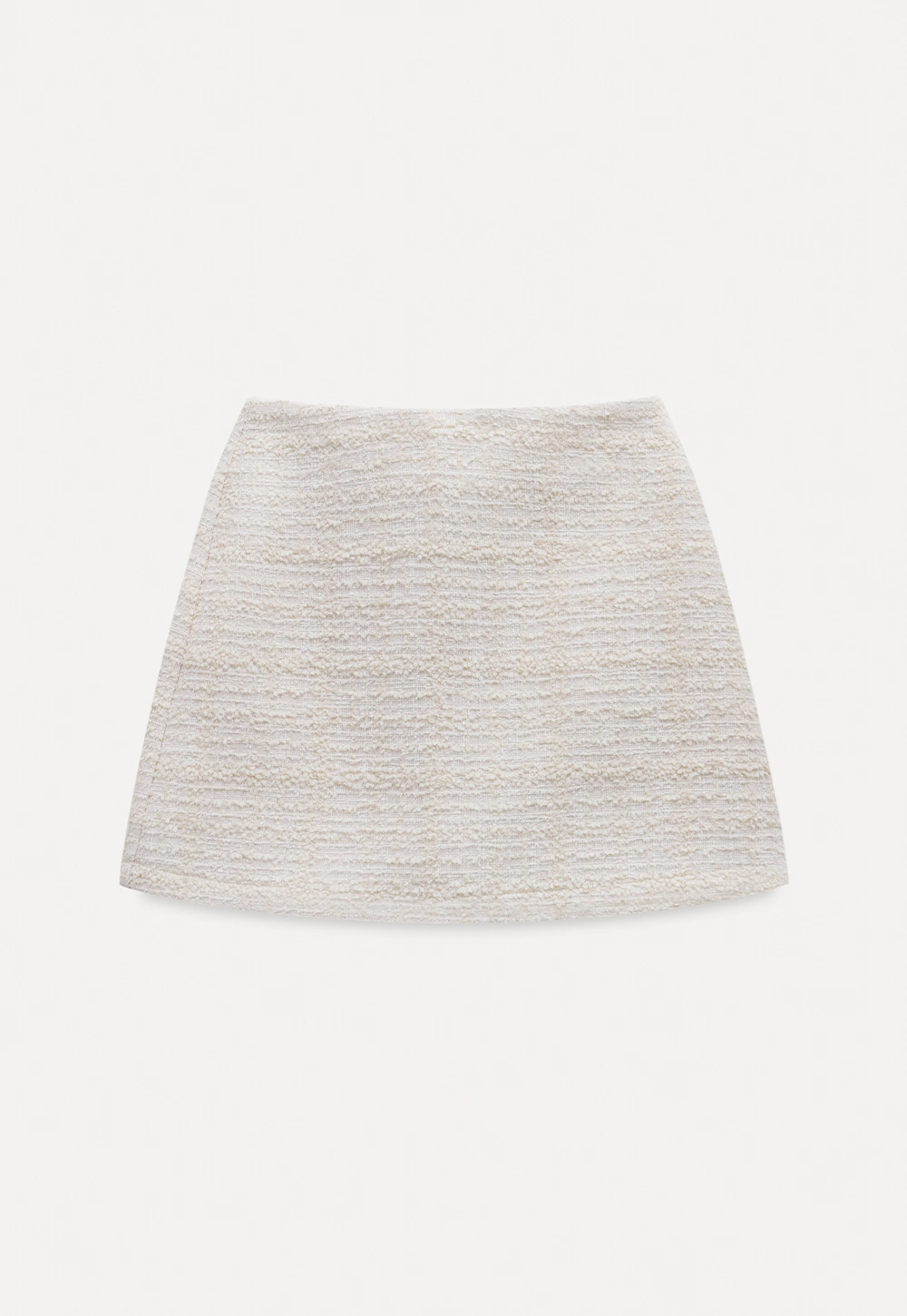 Women Elegant Tweed Skirt Suit Set with Crop Jacket