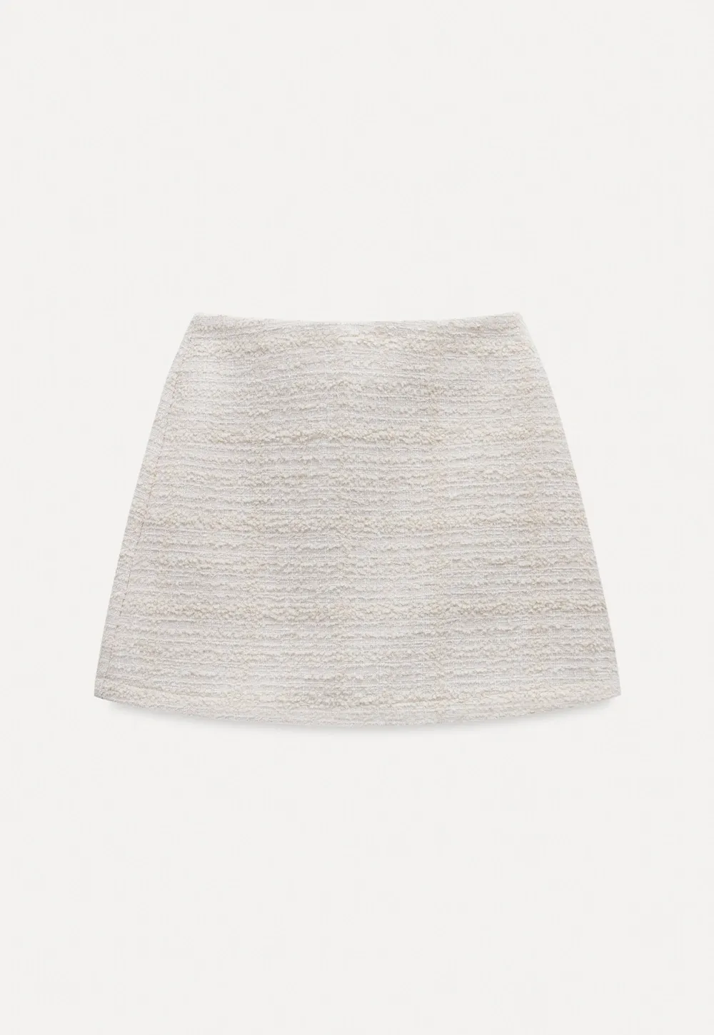 Women Elegant Tweed Skirt Suit Set with Crop Jacket