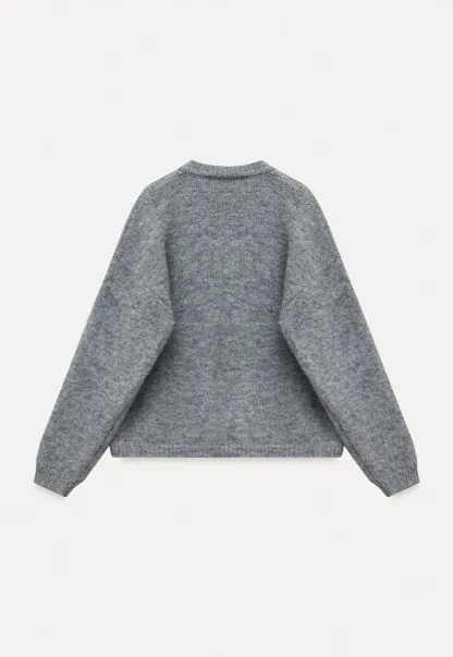 Argyle Knit Cardigan