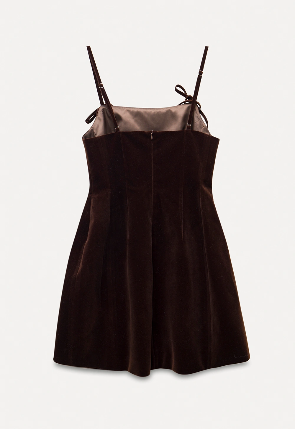 Vintage Style Velvet Sleeveless Dress