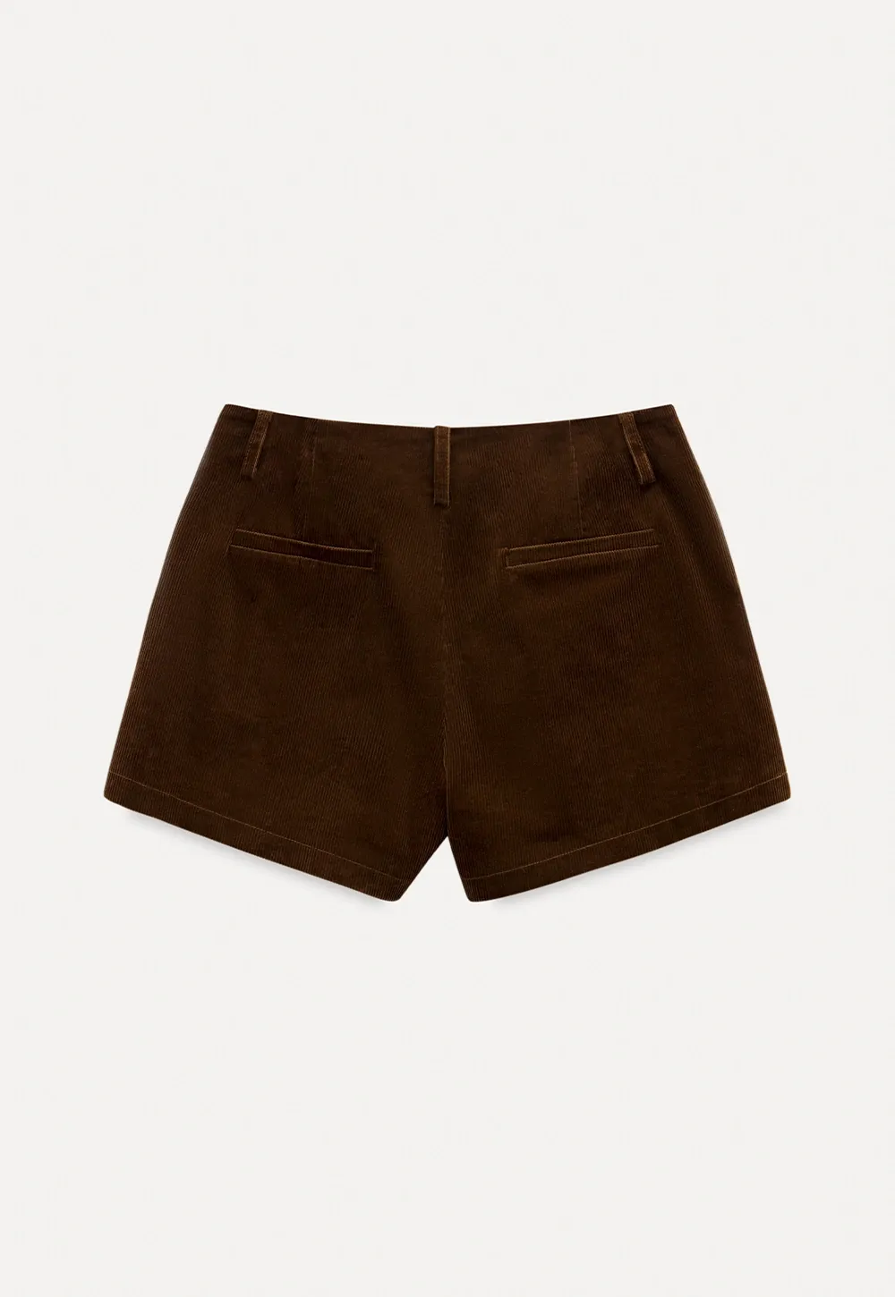 Soft Corduroy High Waist Shorts