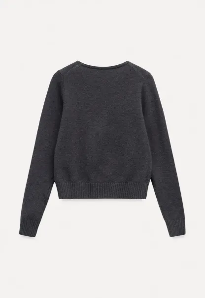 Women Cat Pattern Knit Sweater Cute Pullover Top