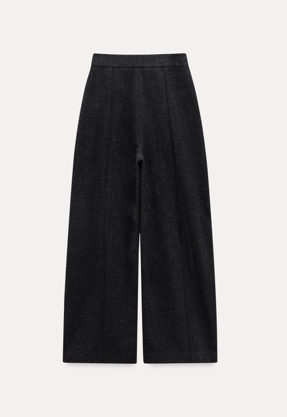 Women High Waist Pleated Wide Leg Trousers