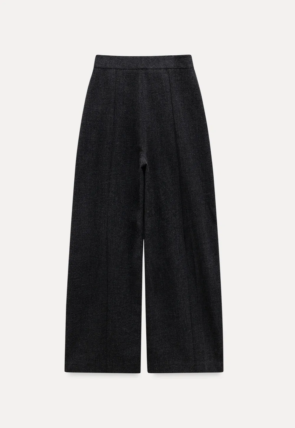 Women High Waist Pleated Wide Leg Trousers