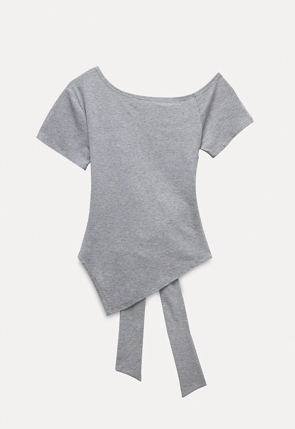 Off-Shoulder Top with Tie Waist