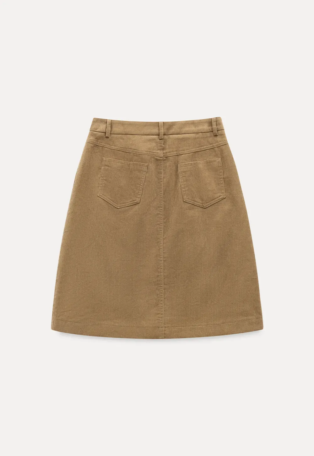 Corduroy A-Line Mini Skirt