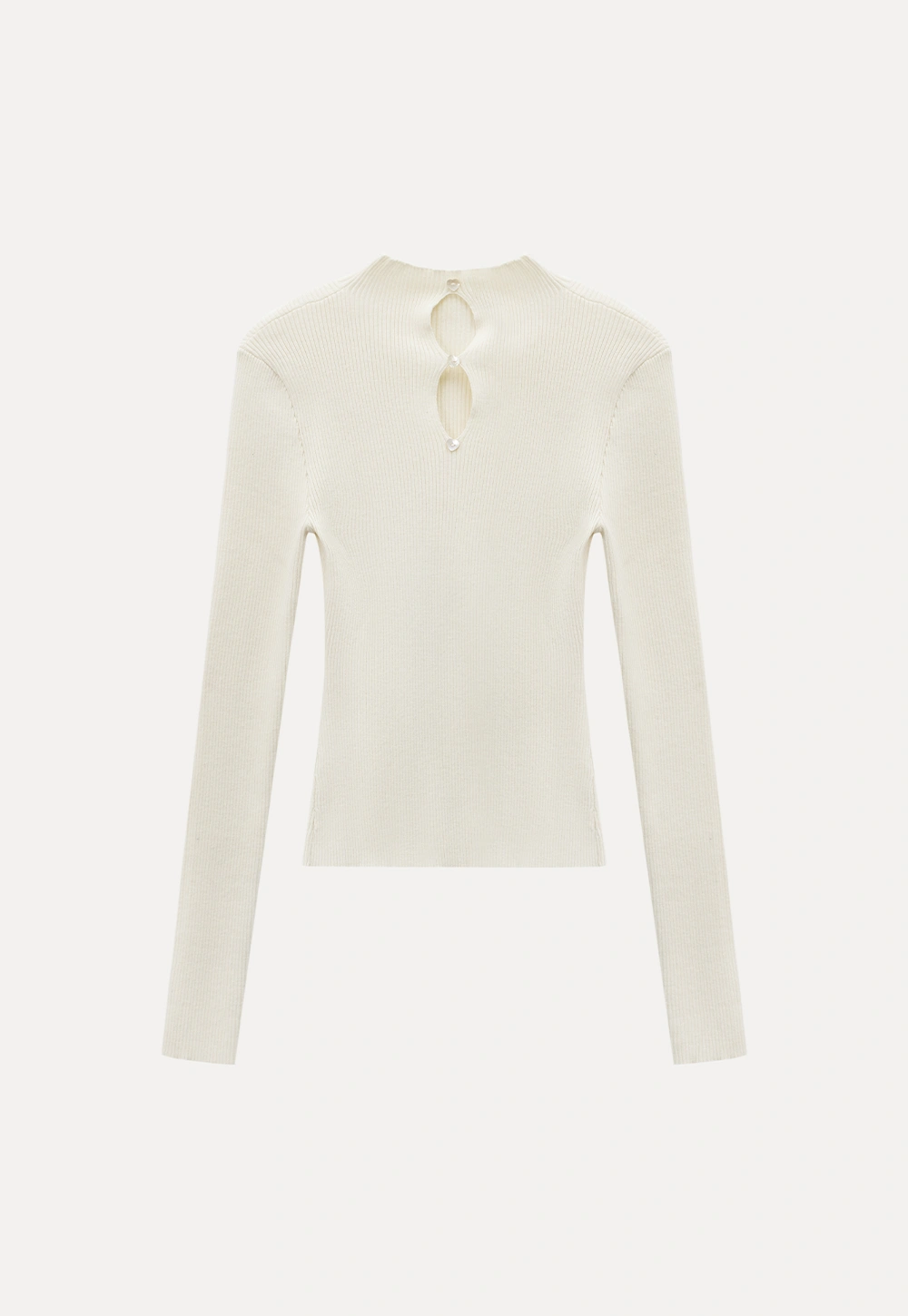 Elegant Ribbed Knit Turtleneck Sweater