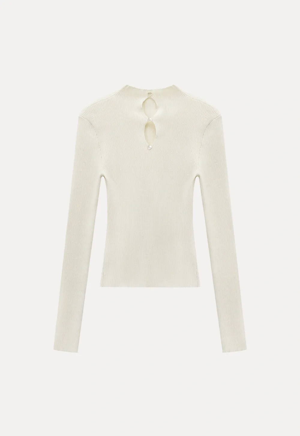 Elegant Ribbed Knit Turtleneck Sweater