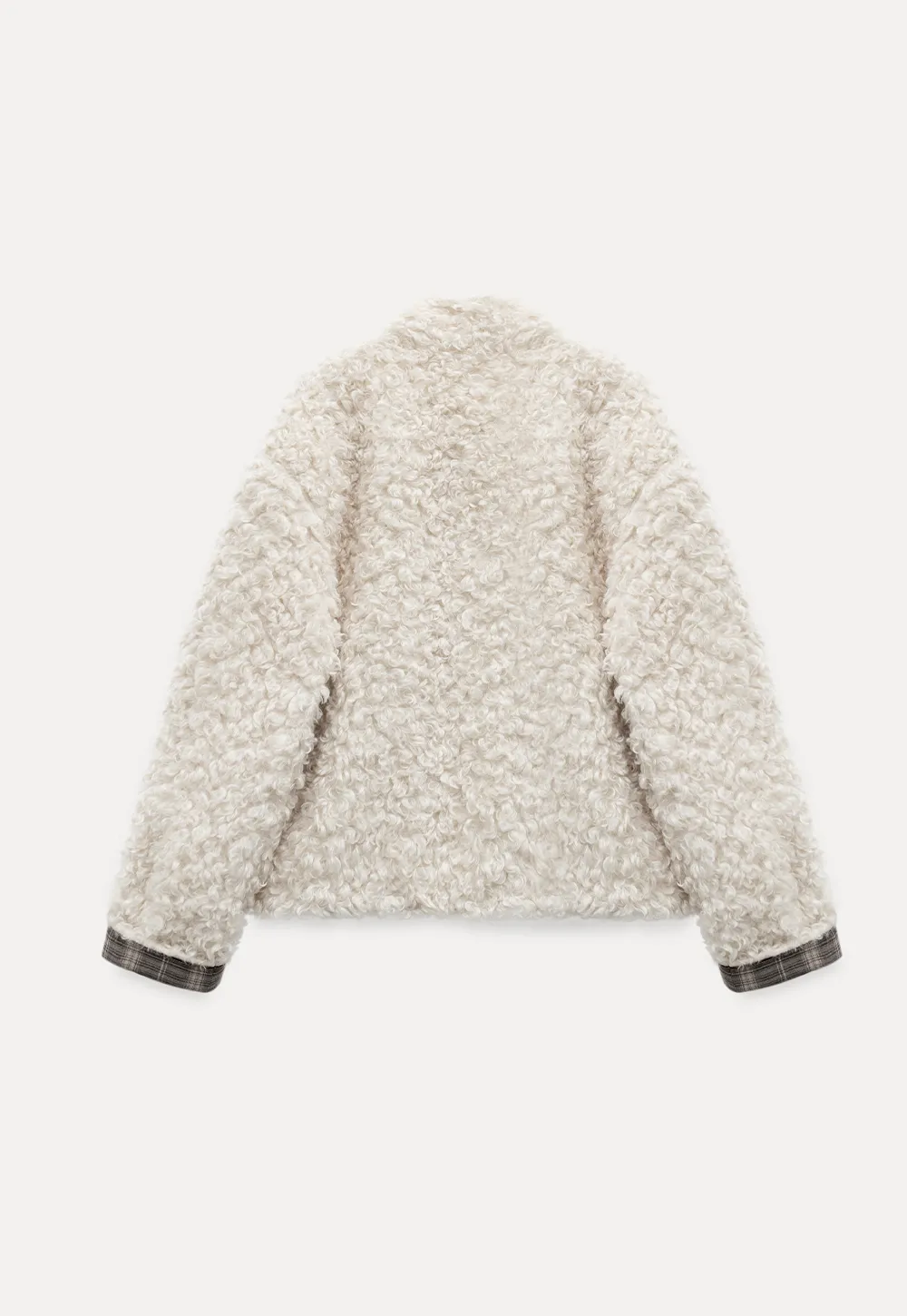 Faux Shearling Toggle Jacket