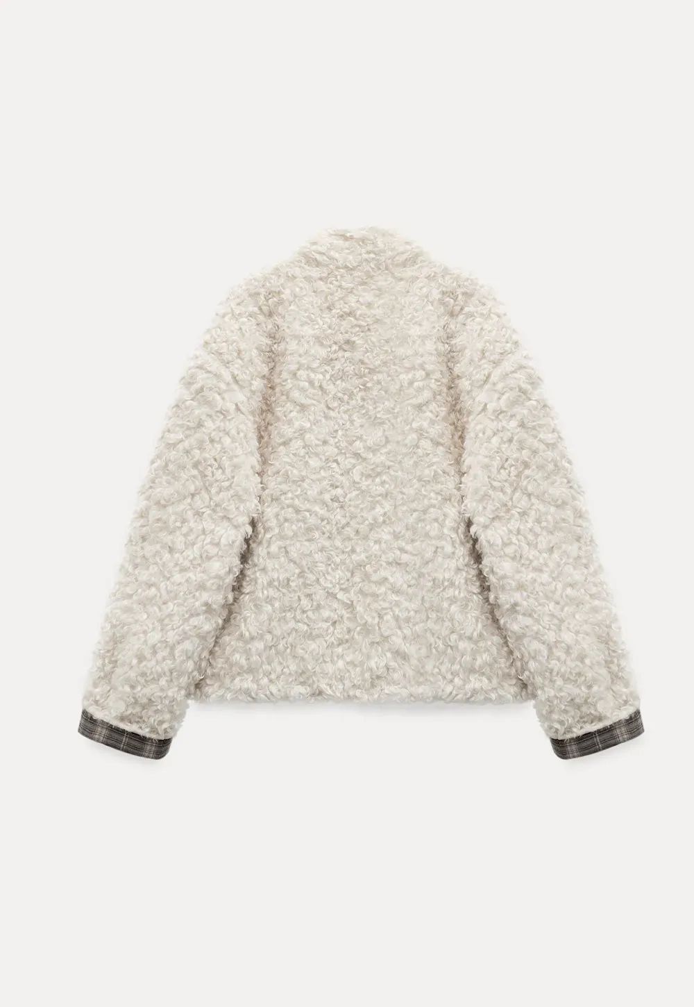 Faux Shearling Toggle Jacket