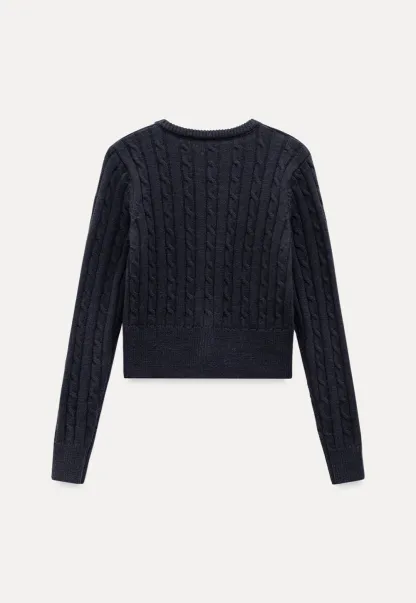 Cozy Button-Up Cable Knit Cardigan