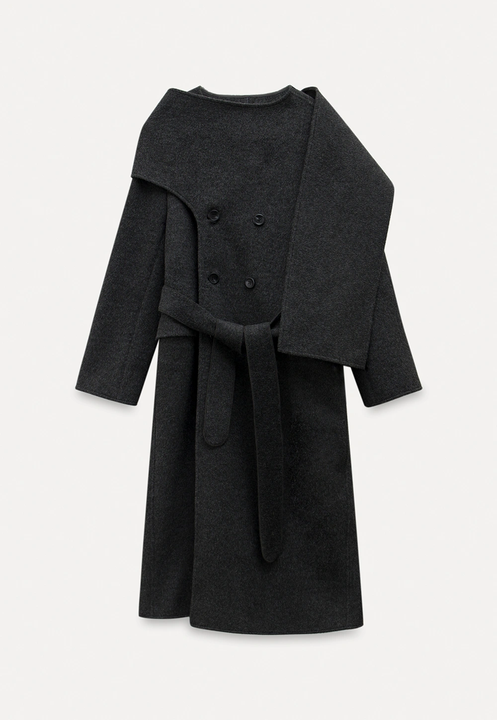 Classic Wool Long Coat for Women 