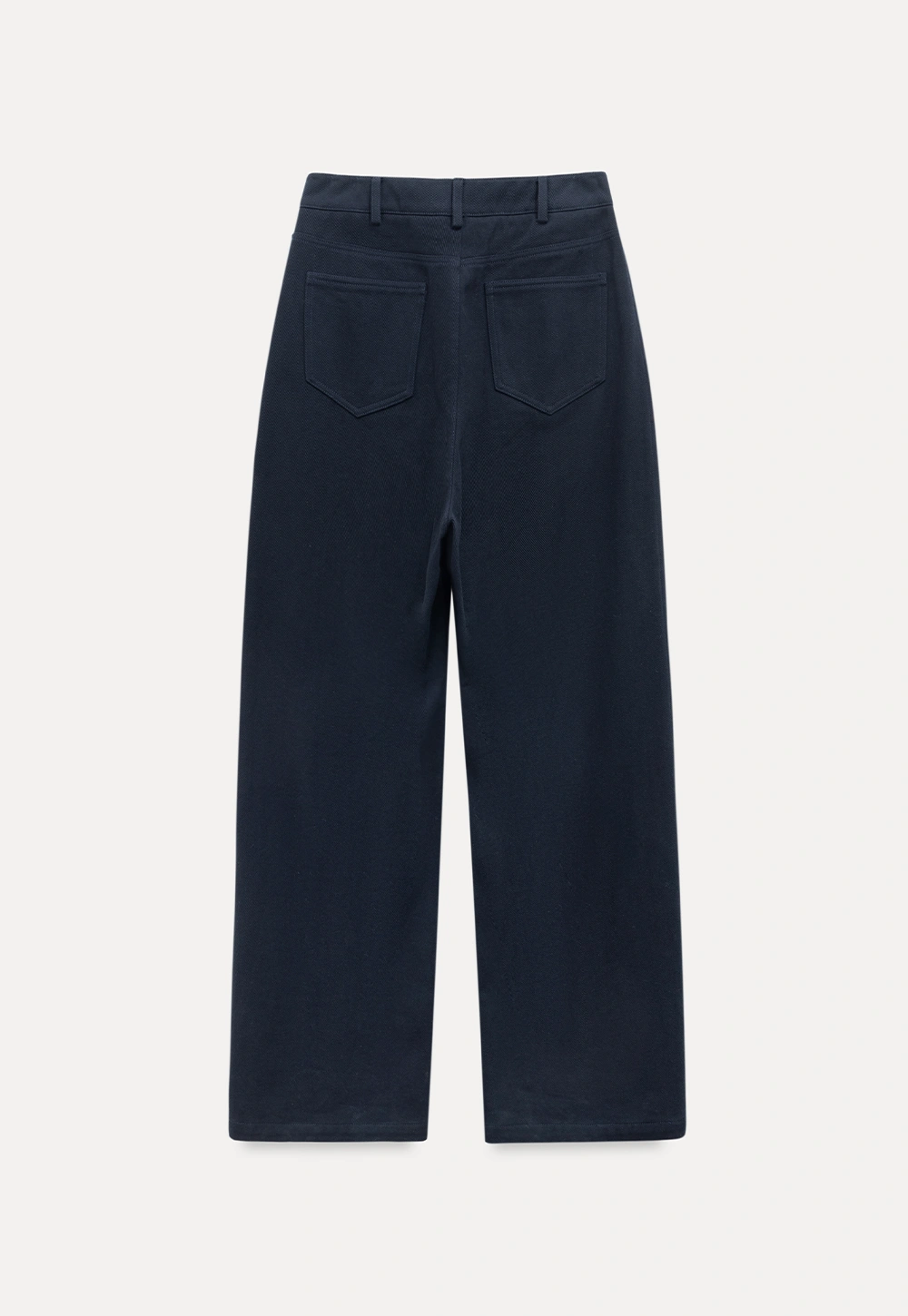 Women's Elegant Fleece-Lined Brushed Straight-Leg Casual Trousers
