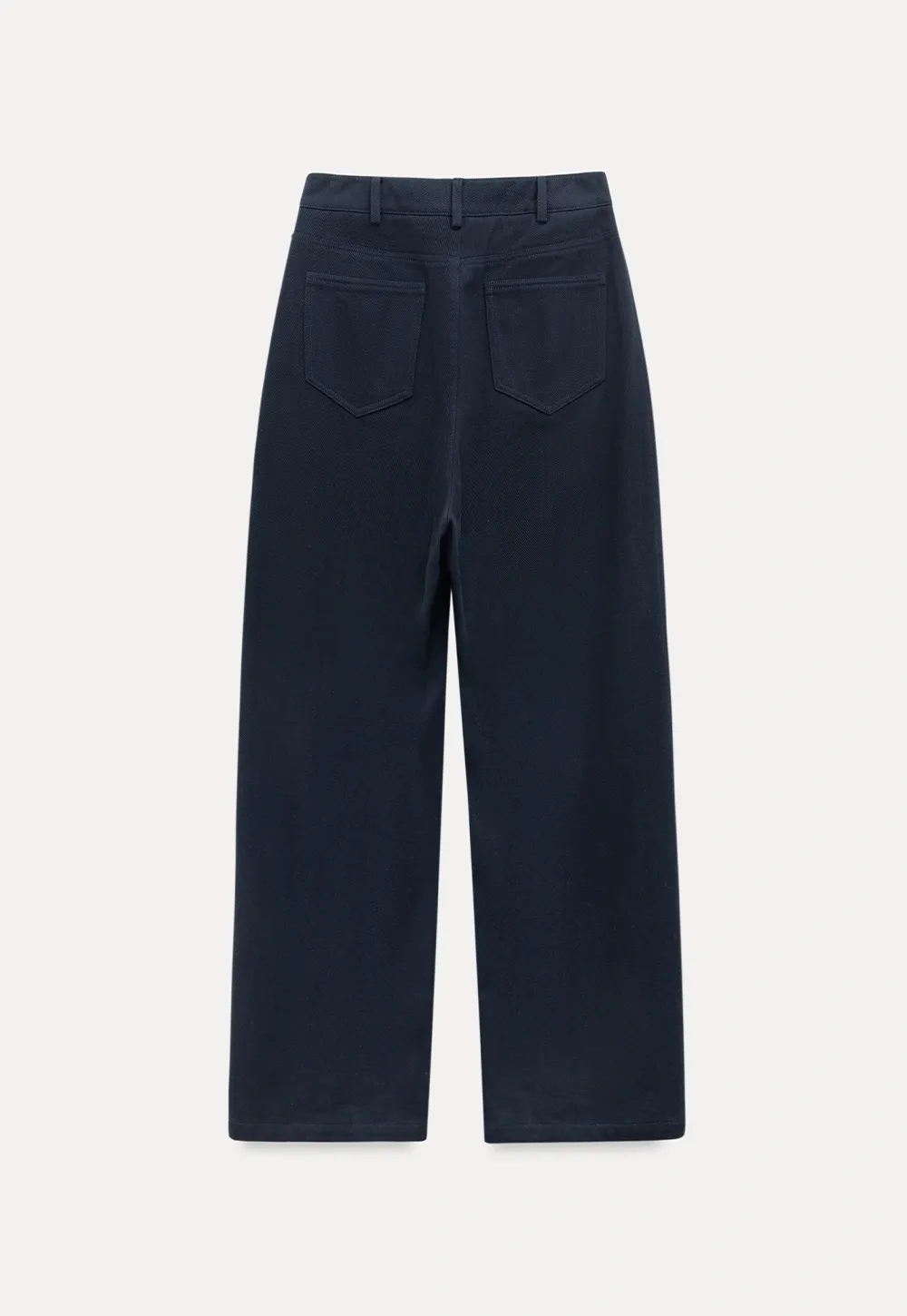 Women's Elegant Fleece-Lined Brushed Straight-Leg Casual Trousers