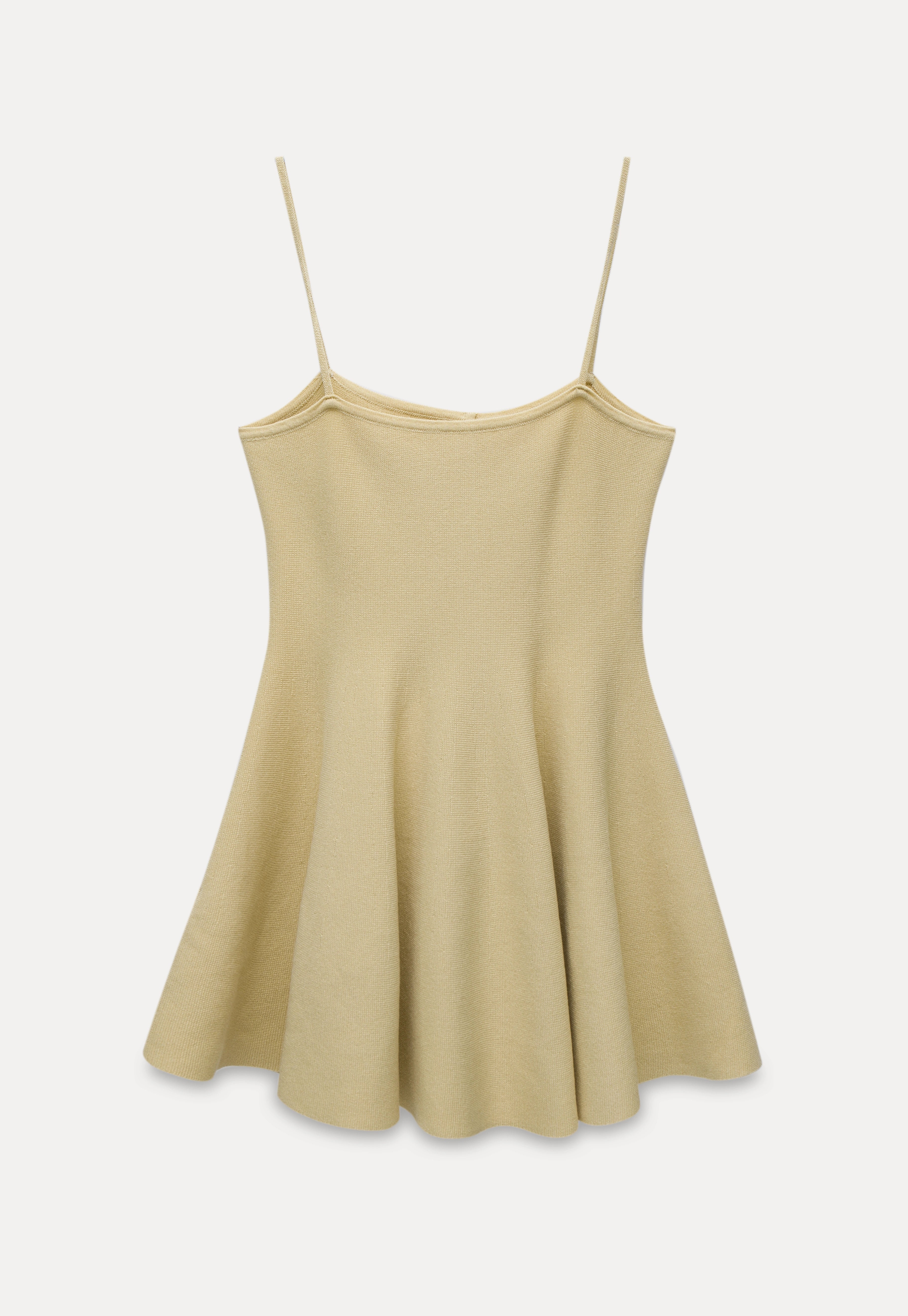 Button-Front Split Knit Cami Top