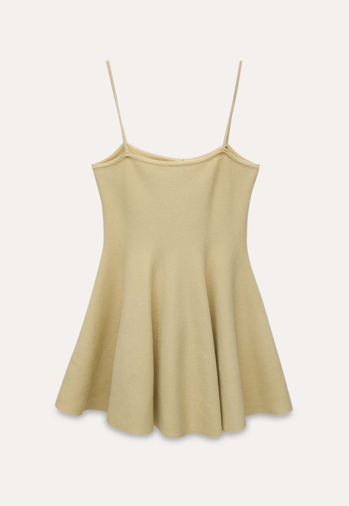 Button-Front Split Knit Cami Top