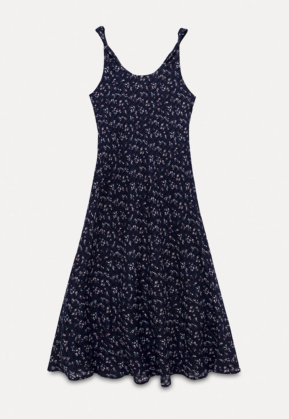 Floral Tie Strap Dress