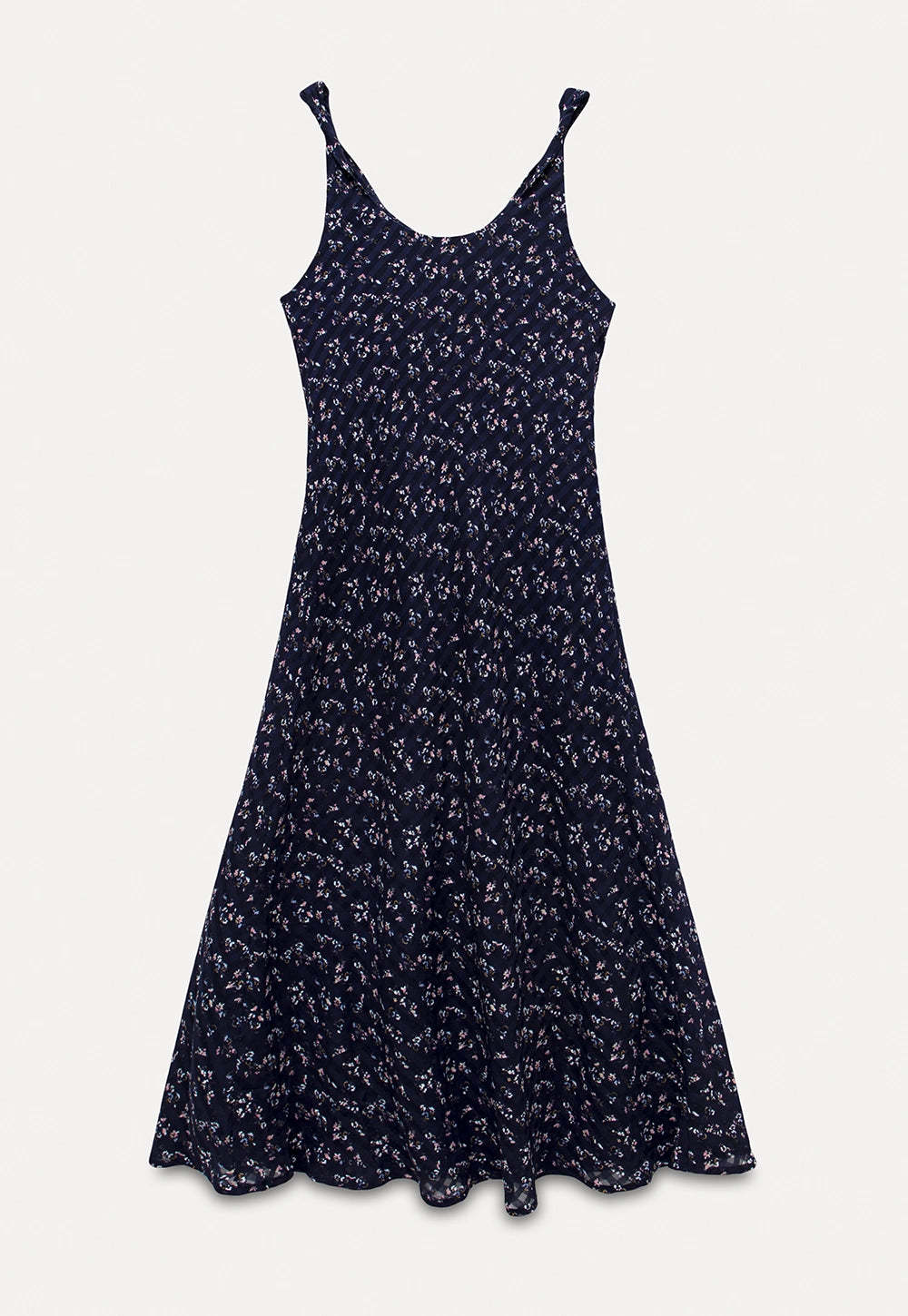 Floral Tie Strap Dress