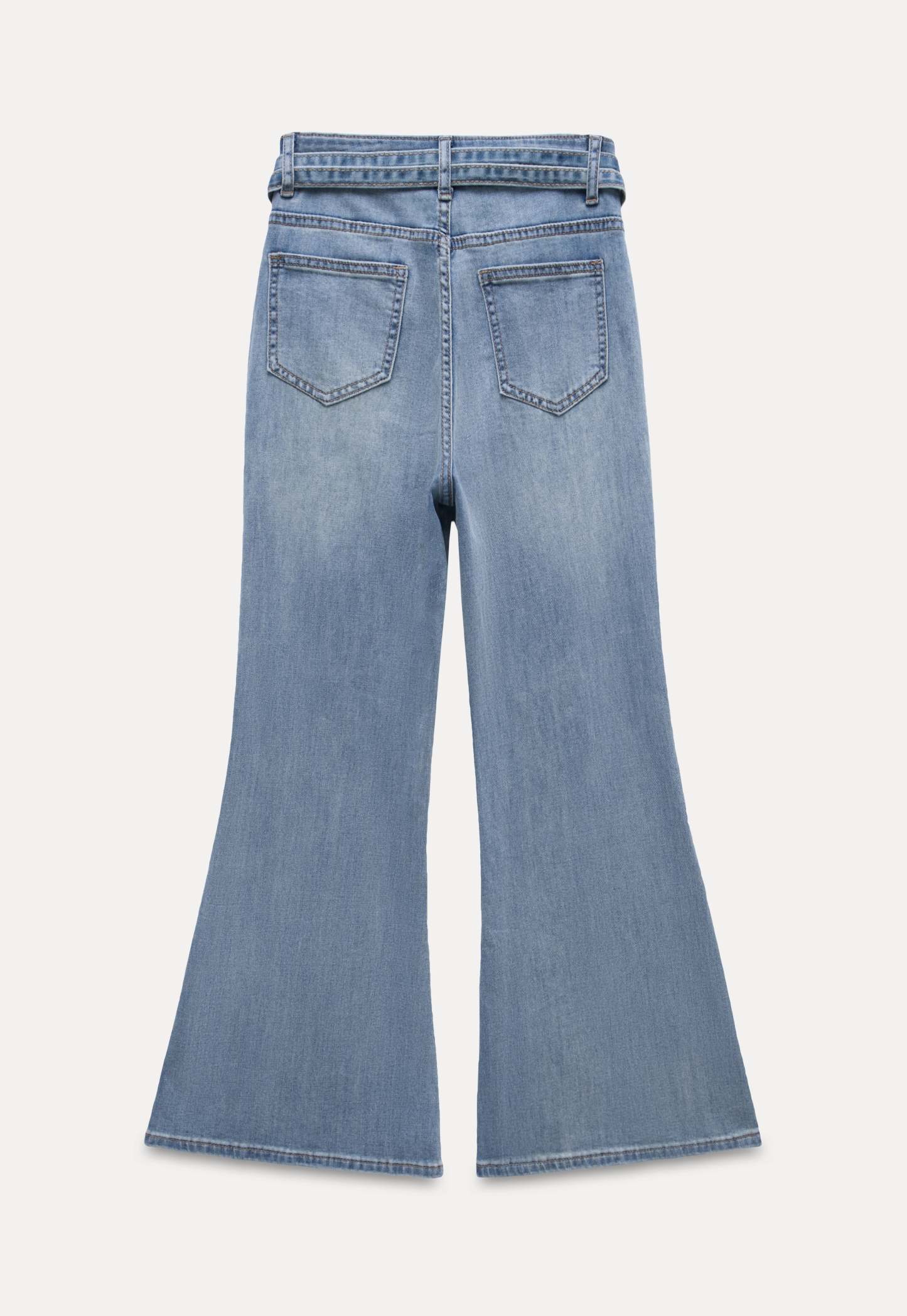 Women’s Flared Jeans with Belt
