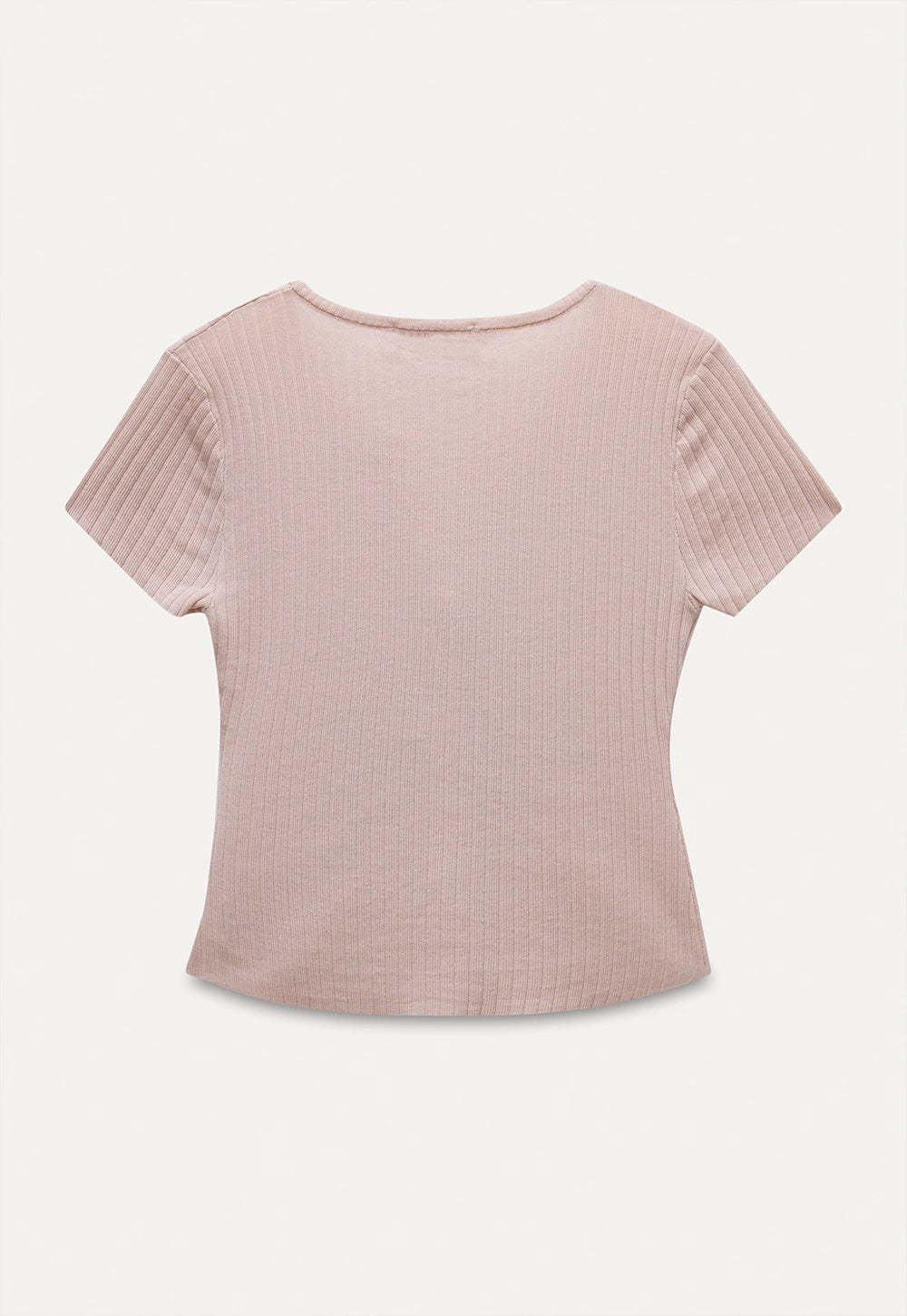 Ruched Button Front Tee3