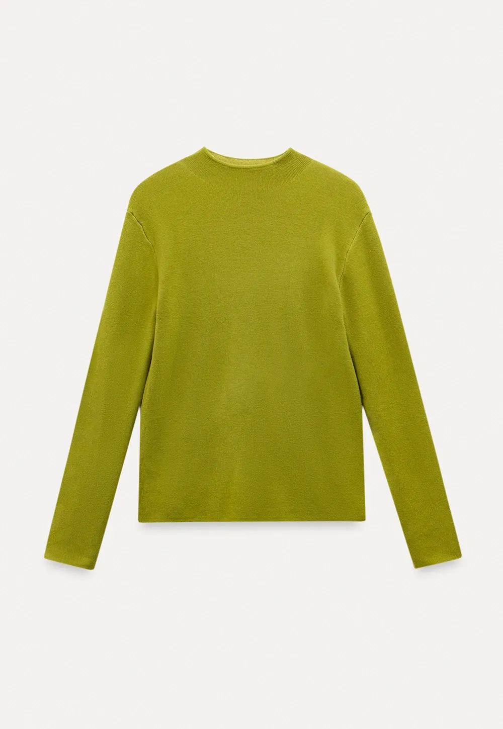 Women Soft Long Sleeve Crew Neck Sweater