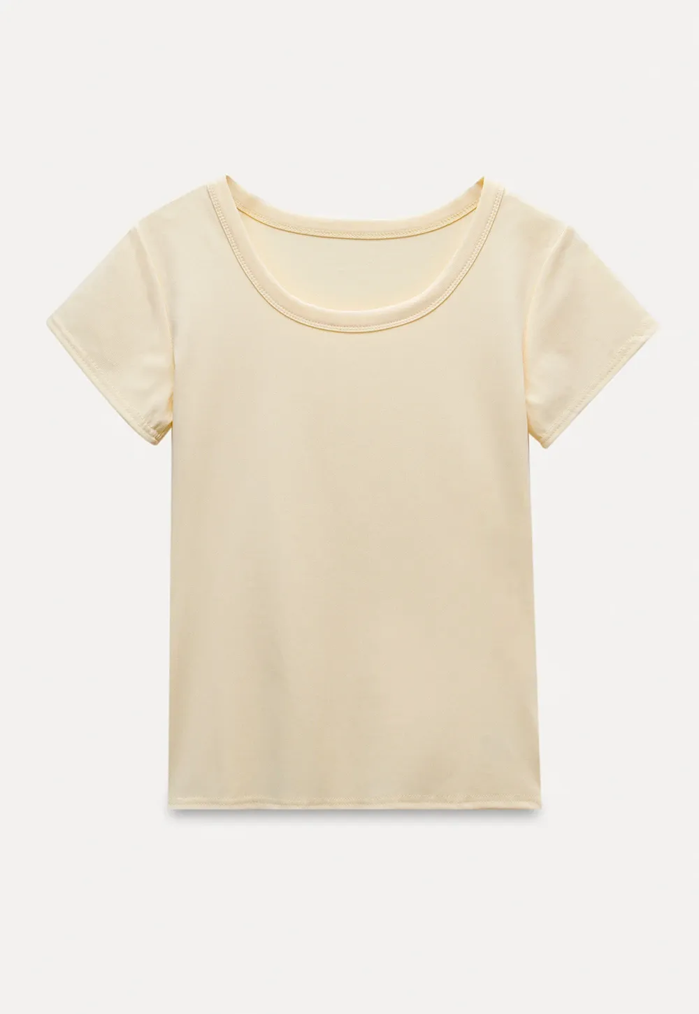 Women’s Basic Round Neck Short Sleeve T-Shirt
