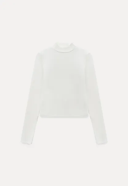 Women Long Sleeve Turtleneck Top