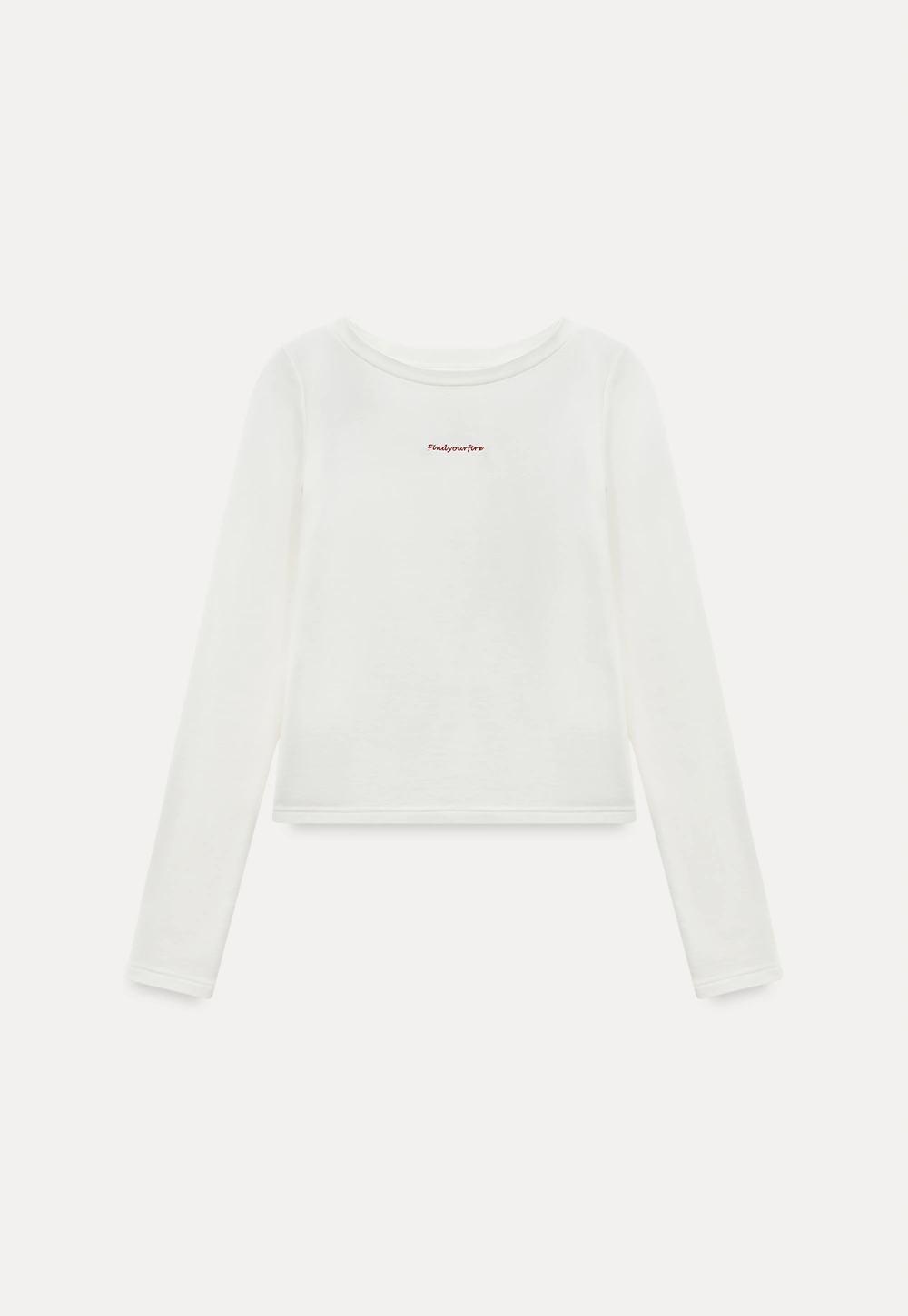 Trendy White Long Sleeve Tee