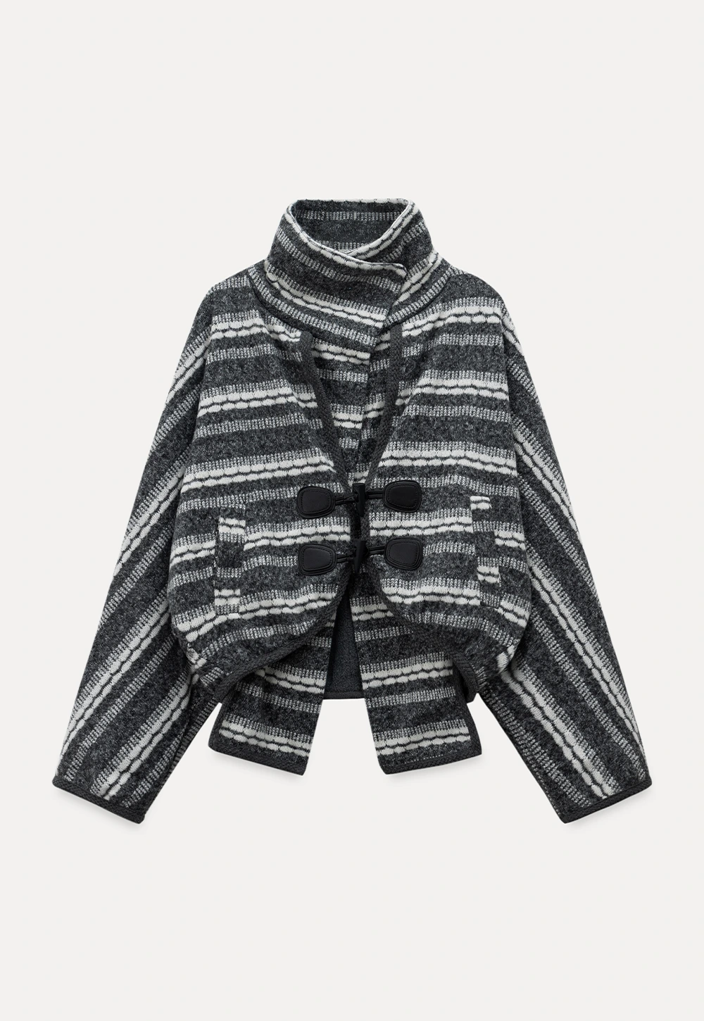 Retro Stripe Fleece Jacket