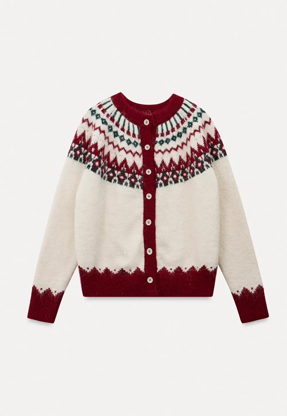 Fair Isle Knit Sweater