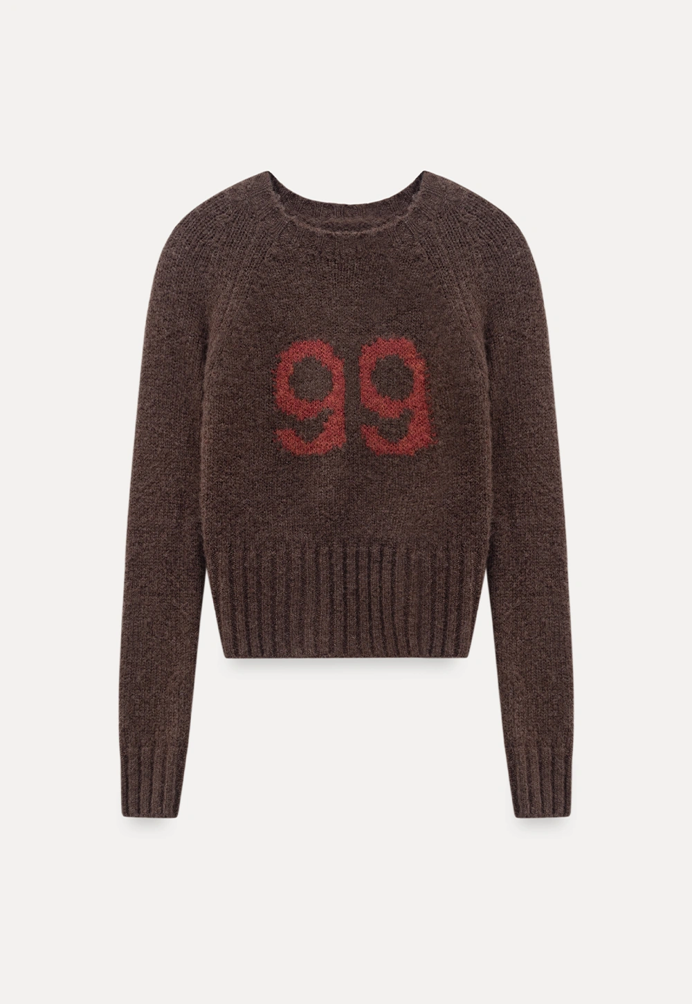 Women Knitted Crew Neck Sweater