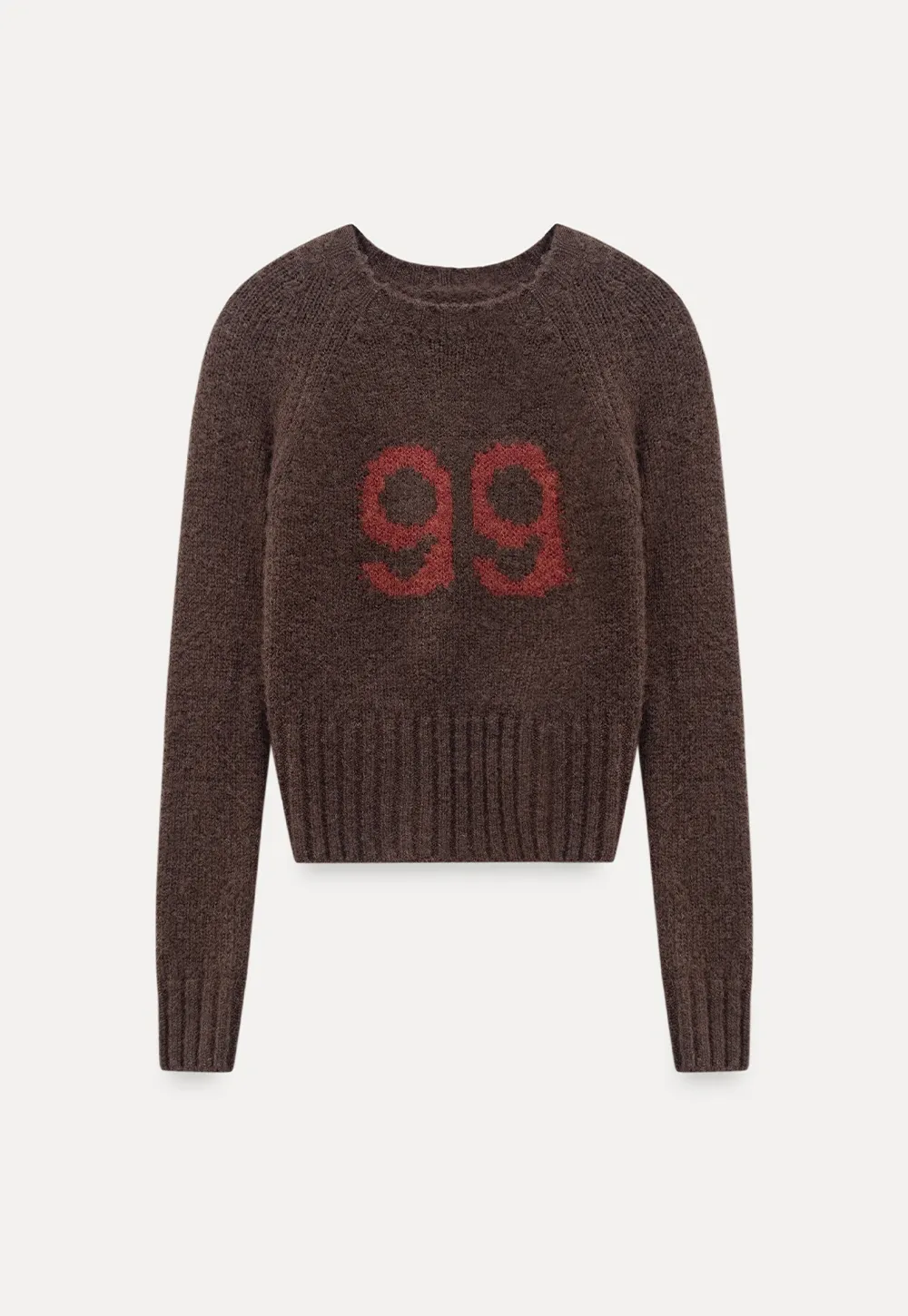 Women Knitted Crew Neck Sweater