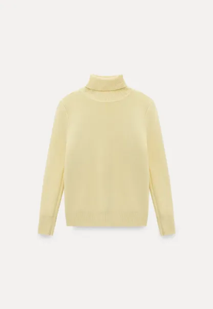 Soft Ribbed Turtleneck Sweater