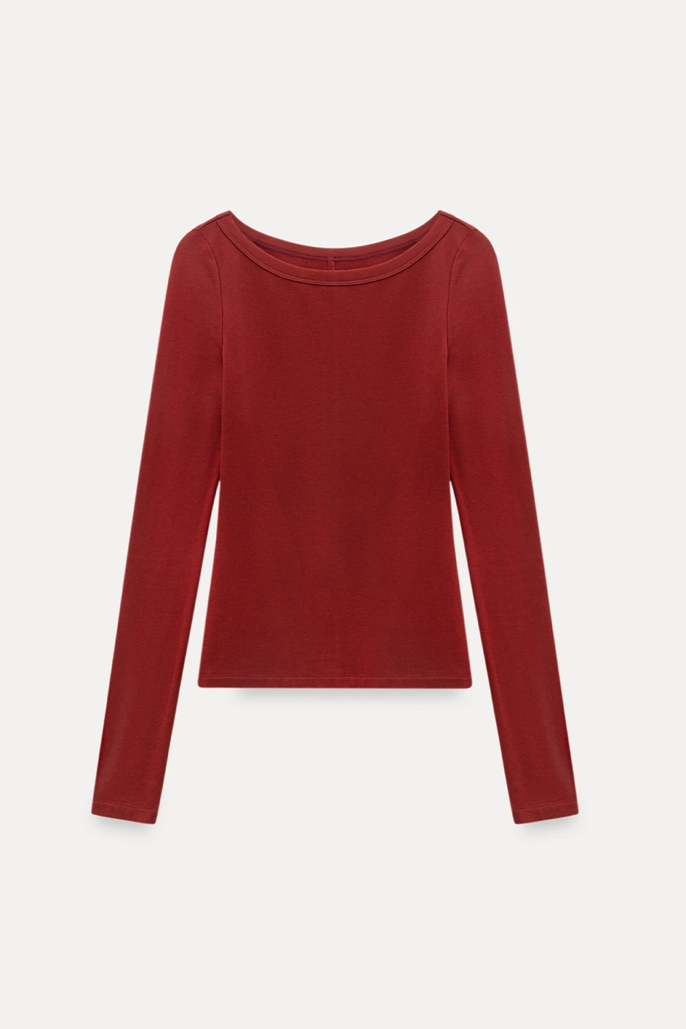 Casual Boat Neck Shirt