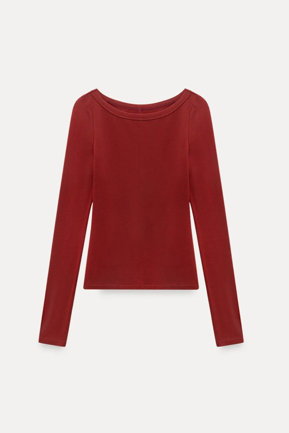 Casual Boat Neck Shirt