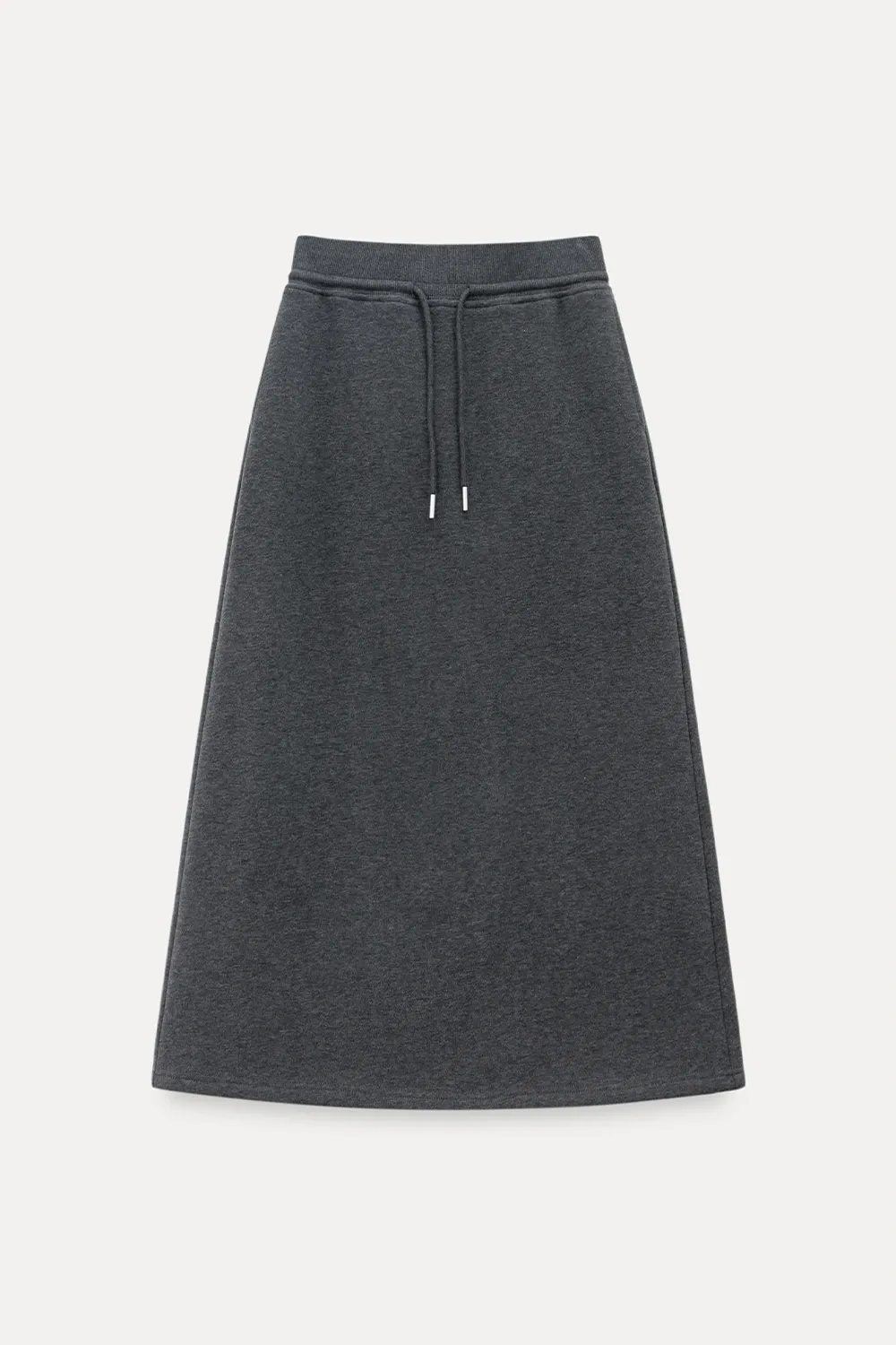 Drawstring Waist Midi Skirt for Women