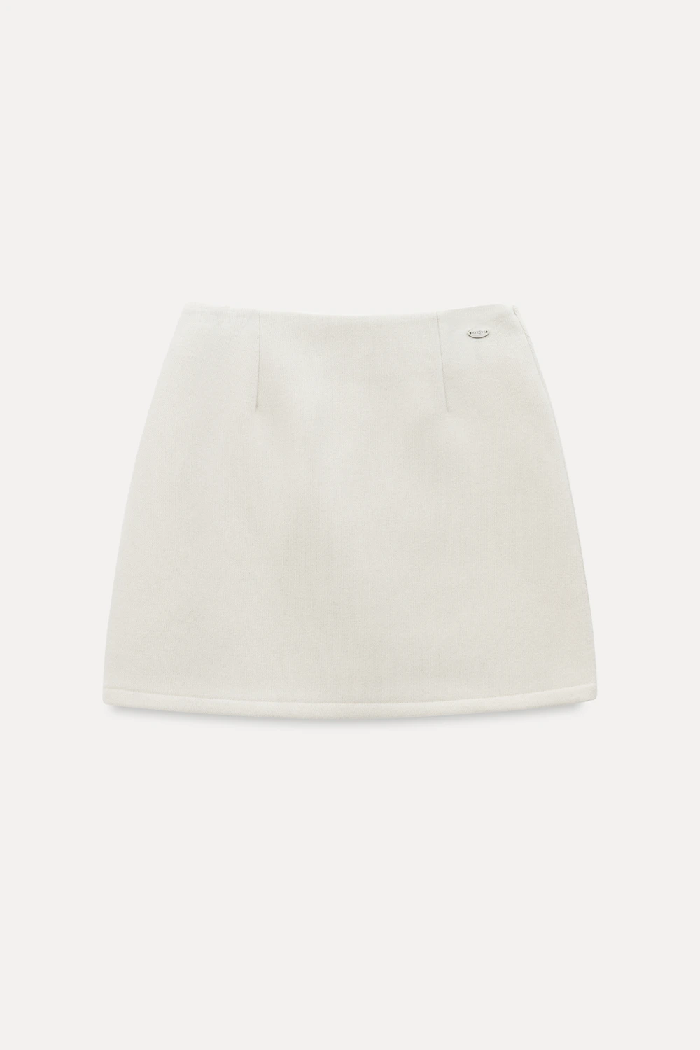 Basic A-Line Wool Skirt