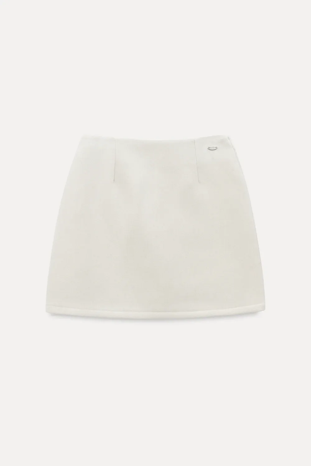 Basic A-Line Wool Skirt
