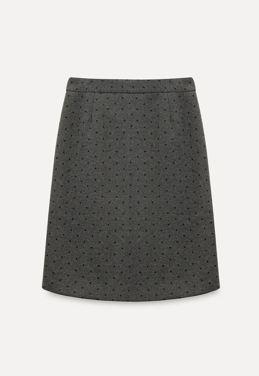 Polka Dot A-Line Mini Skirt