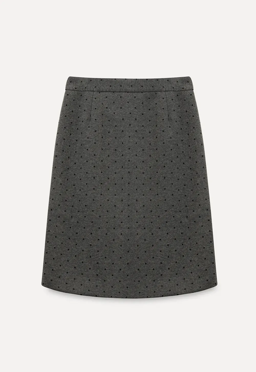 Polka Dot A-Line Mini Skirt