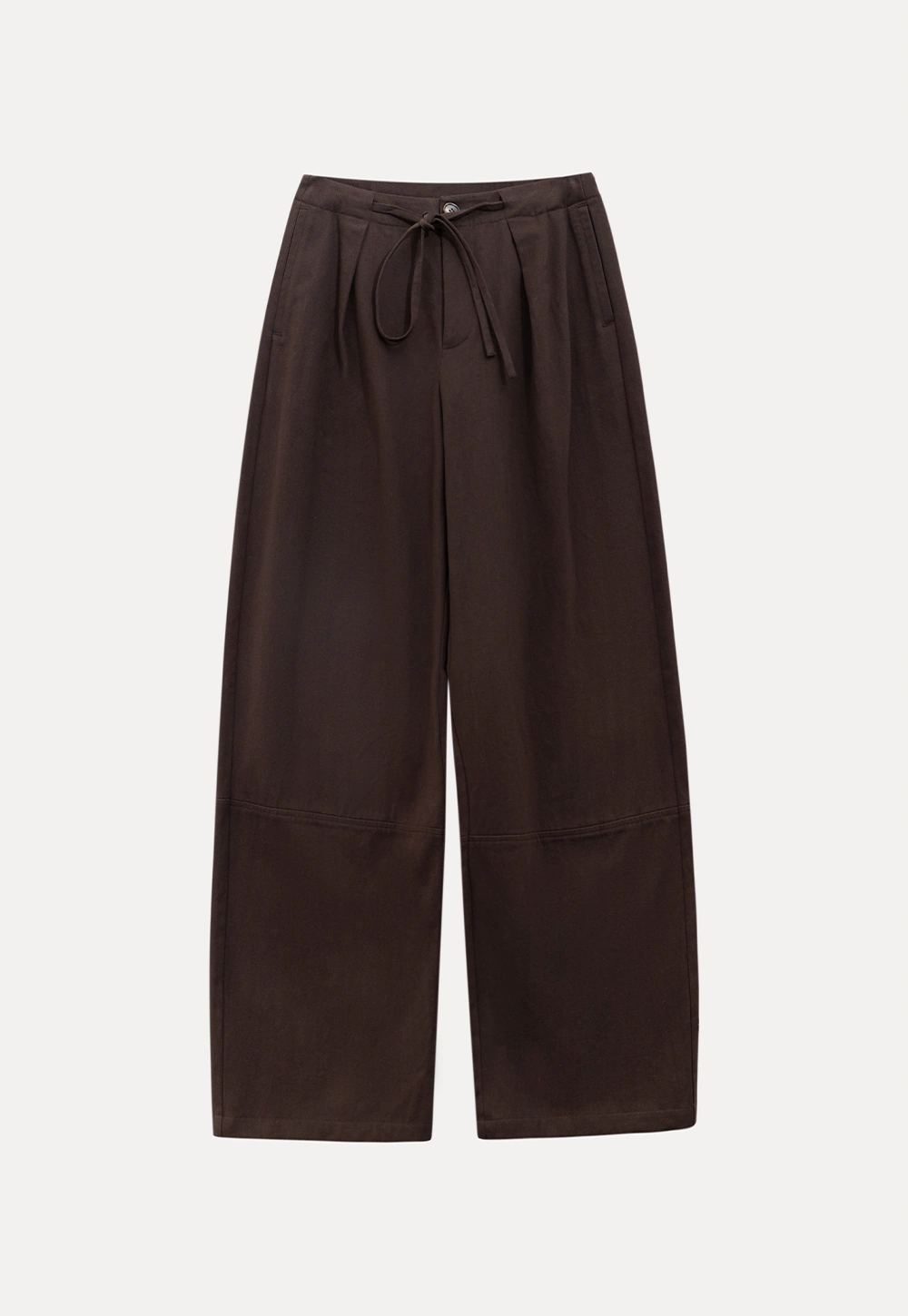 Women Pleated Wide-Leg Trousers